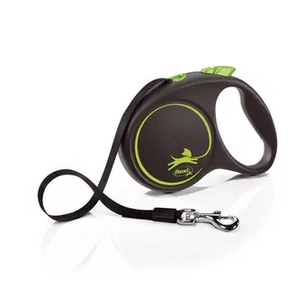 flexi Black Design M popruh 5m zelená do 25kg