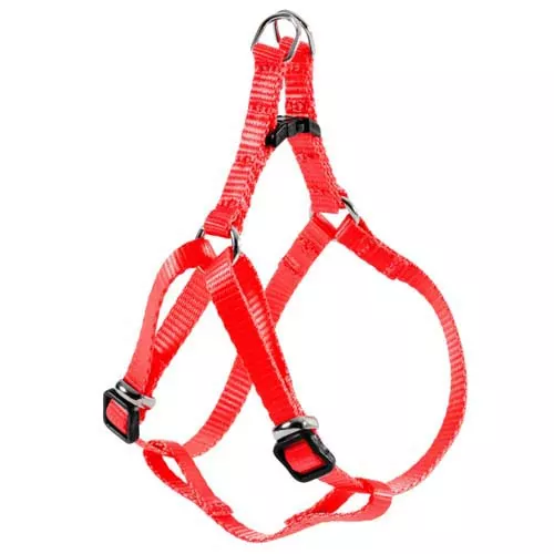 ZOLUX postroj s horným zapínaním červený 2,5CM (krk 66-99cm / hrudník 66-99cm)