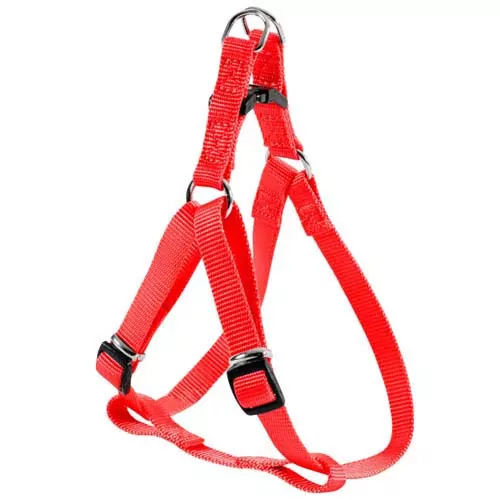 ZOLUX postroj s horným zapínaním červený 2,5CM (krk 66-99cm / hrudník 66-99cm)
