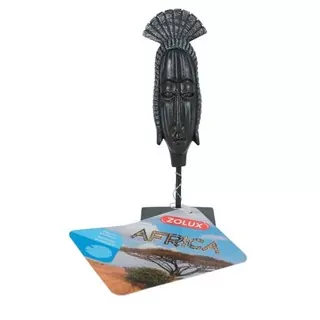 ZOLUX Dekorácia do akvárií africká maska žena M 57x37x180mm