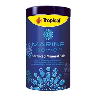 TROPICAL Marine Power Advance Mineral Salt 1000ml/1000g na vyrovnanie pomeru prvkov tak, aby bol podobný morskej vode