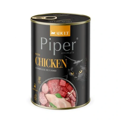 PIPER CAT ADULT 400g kuracie mäso konzerva pre dospelé mačky