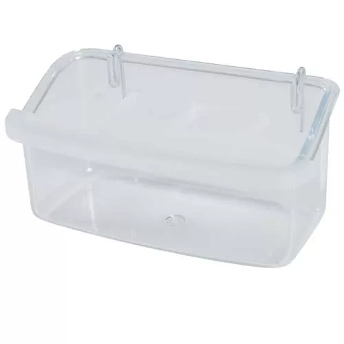 ZOLUX Krmítko pre vtákov plast s deliacou mriežkou 10cm