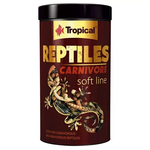 TROPICAL Reptiles Carnivore 250ml/65g krmivo pre plazy