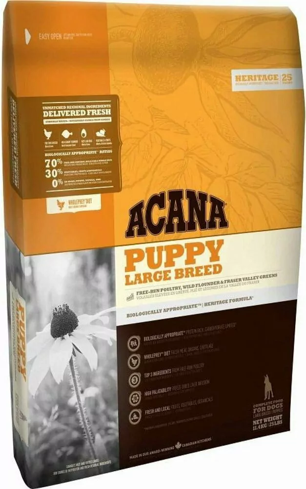 ACANA PUPPY LARGE BREED 17KG