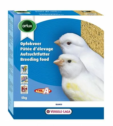 VL Orlux Eggfood Dry Breeding Food Bianco- suché bezvaječné krmivo pre biele kanáre a vtáky proti žltému nádychu 5 kg