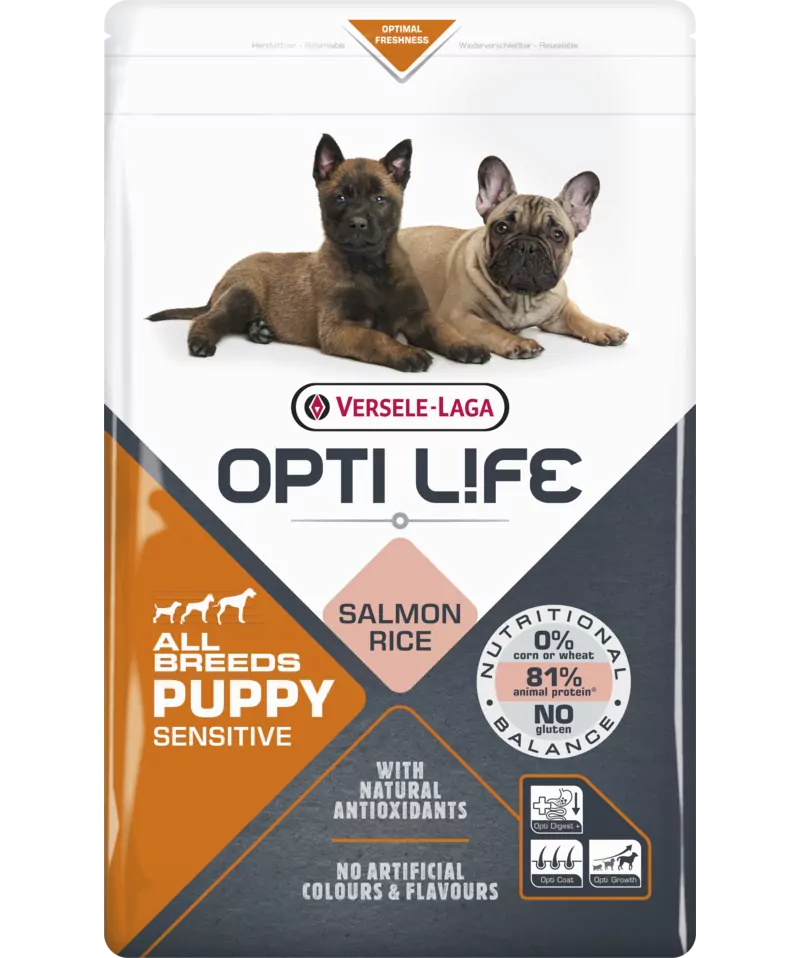 VL Opti Life dog Puppy Sensitive All Breeds 12,5 kg