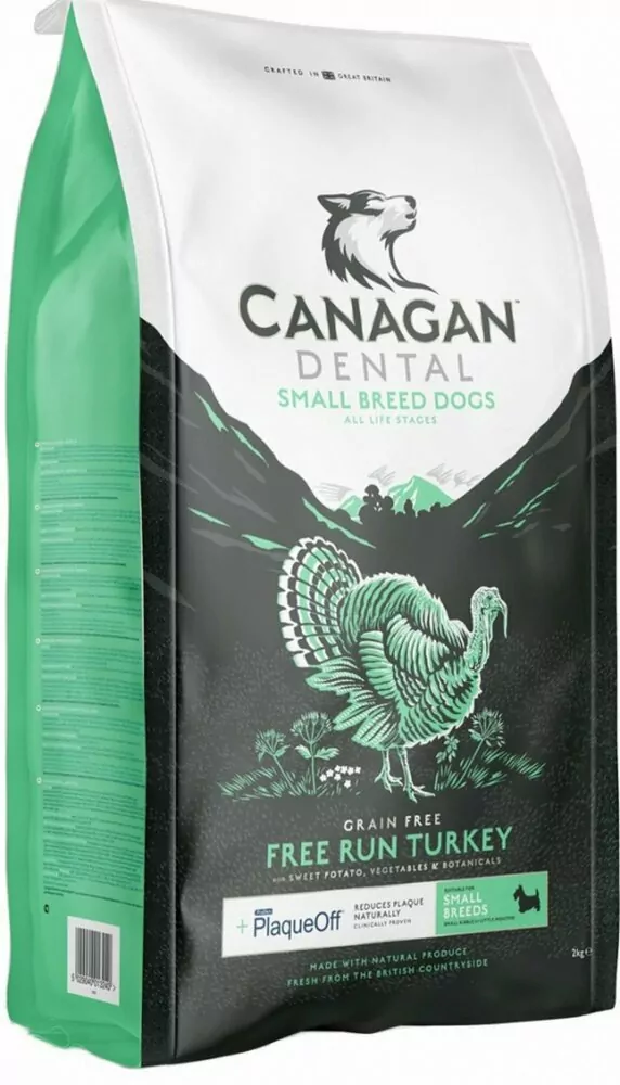 CANAGAN DENTAL FREE-RUN TURKEY 12KG