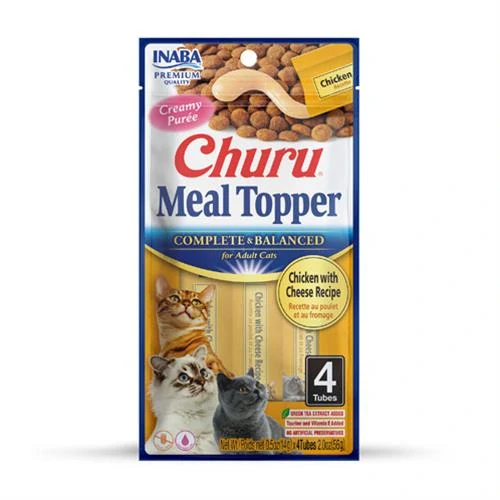 Inaba Churu Meal Topper cat Kura so syrom 4 tuby =56g