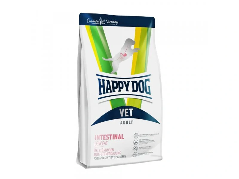 HAPPY DOG VET INTESTINAL LOW FAT 1KG NEW