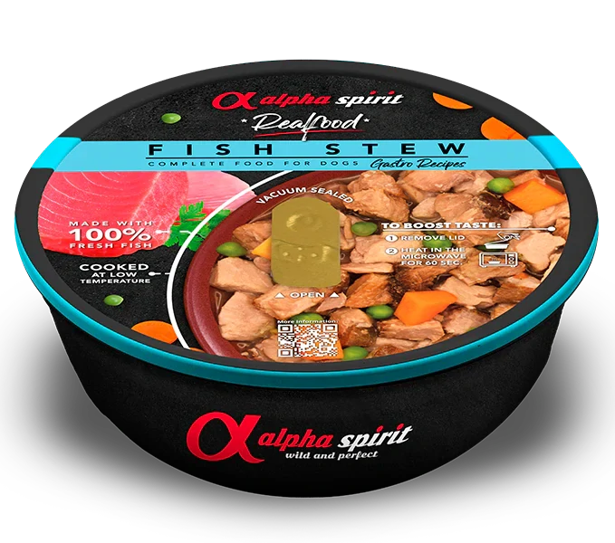 Alpha Spirit Dog Realfood - Tuniakový guláš 280g
