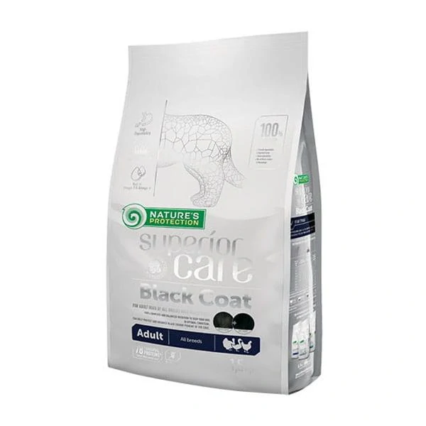 Natures P Superior care dark coat dog adult poultry all breeds 1,5 kg