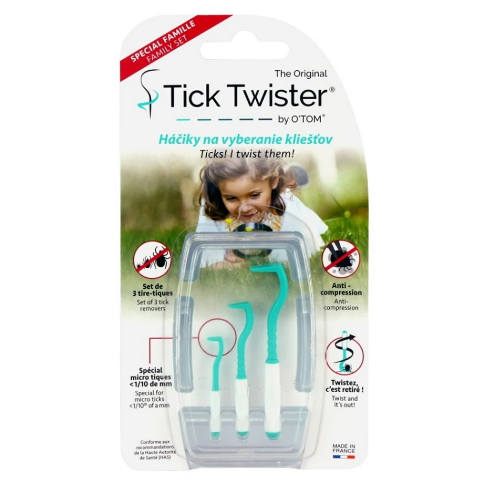Tick Twister Háčiky na vyberanie kliešťov 3ks