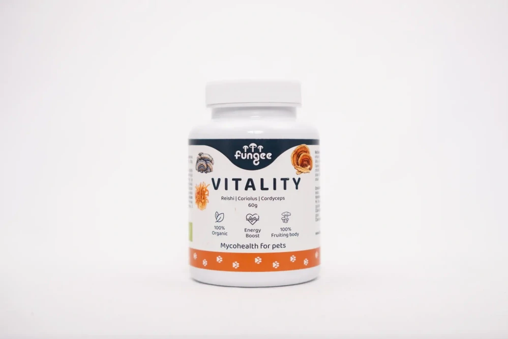 VITALITY - prírodná podpora energie, imunity a regenerácie pre psy a mačky 60g