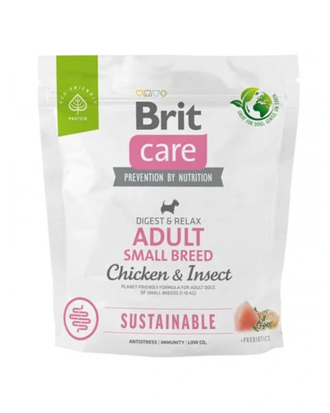 Brit Care pes Sustainable Adult Small Breed 1 kg