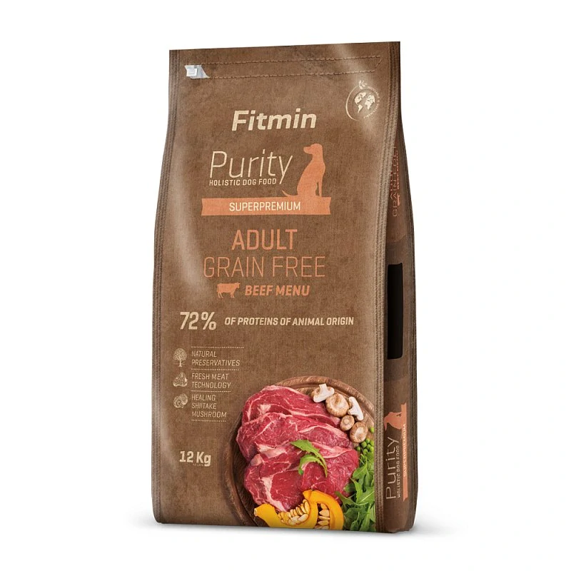 Fitmin dog Purity GF Adult Beef - 12 kg