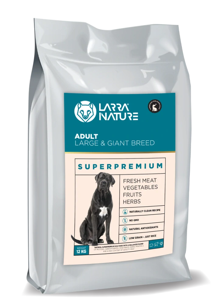 Larra Nature Adult Superprémium Veľké a Obrie plemená 26/14 12 kg