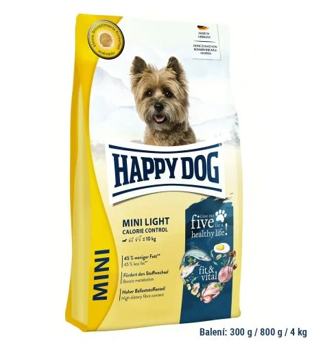 HAPPY DOG FIT&VITAL MINI LIGHT LOW FAT 4KG