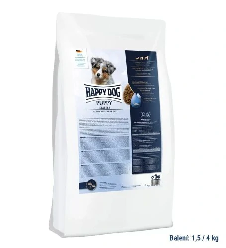 Happy dog Puppy Starter Lamm & Reis 4 kg