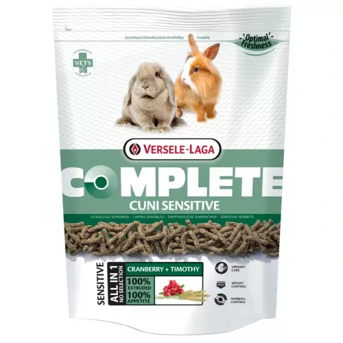 VL Complete Cuni Sensitive- pre králikov s citlivým zažívaním 500g