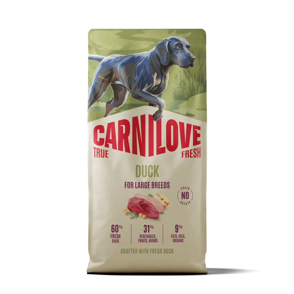 Carnilove True Fresh Dog Duck for Adult Large 12 kg