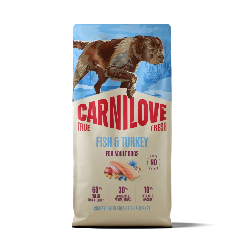 Carnilove True Fresh Dog Fish & Turkey for Adult 12 kg