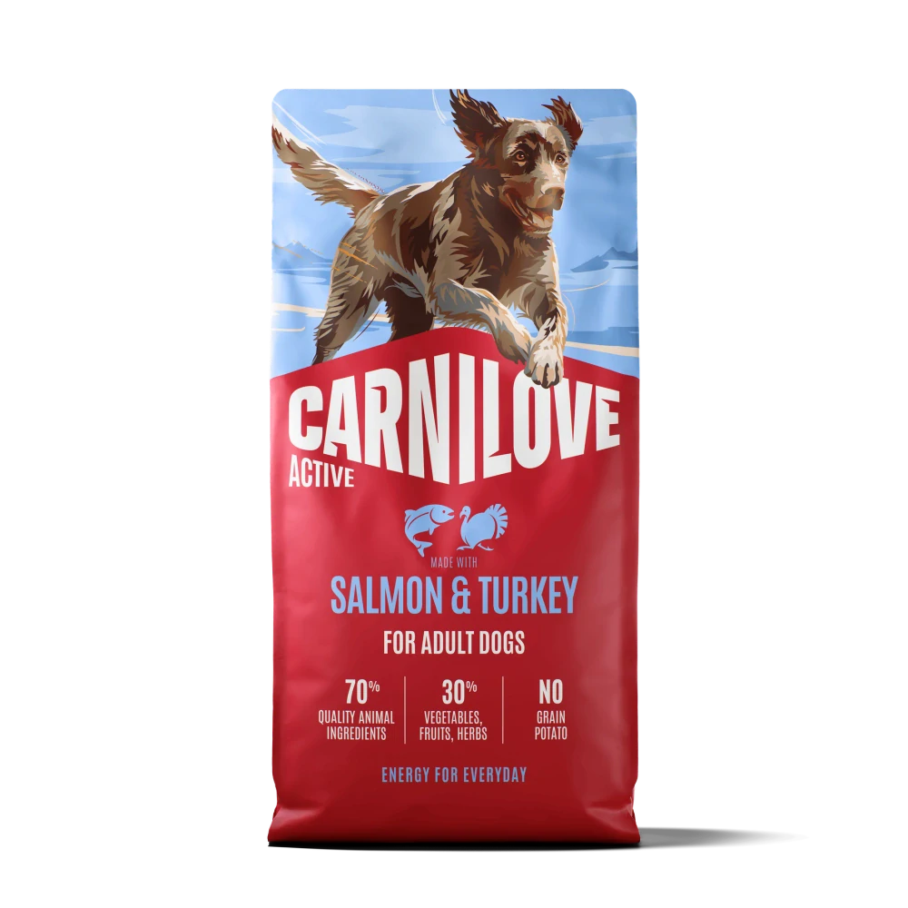 Carnilove Active Dog Salmon & Turkey for Adult 12 kg