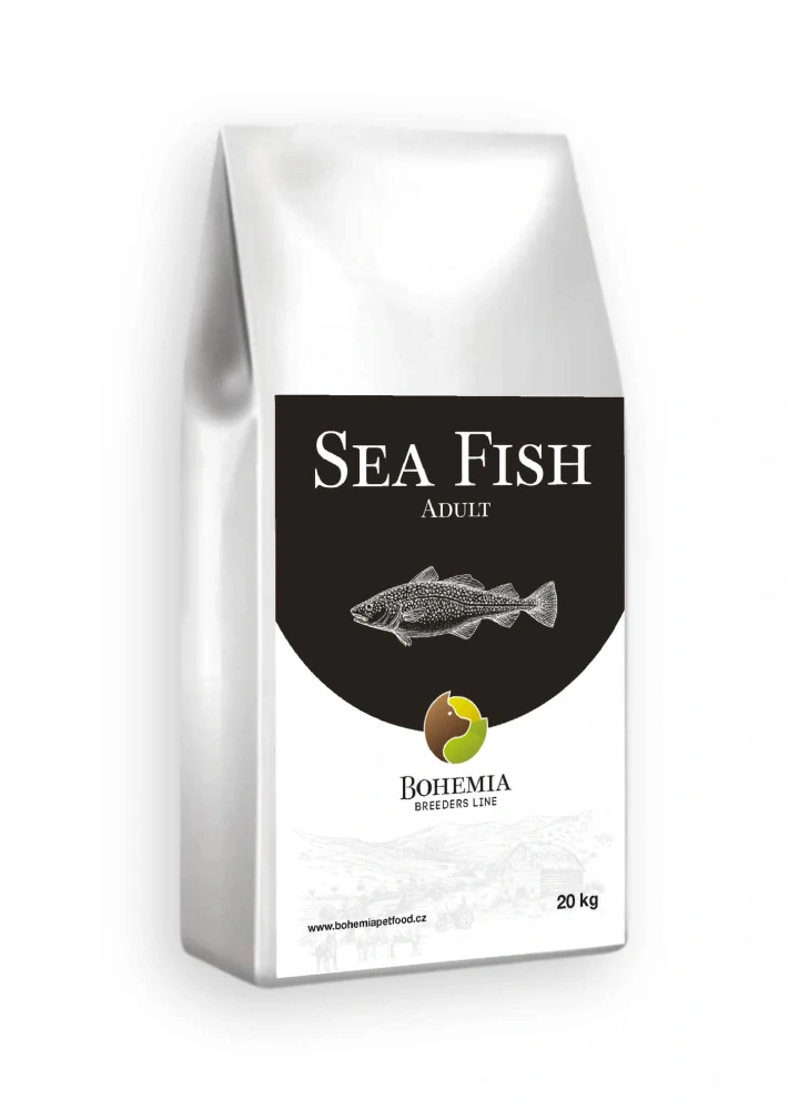 BOHEMIA BREEDERS Adult Sea Fish 20kg
