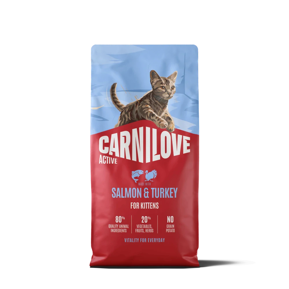 Carnilove Active Cat Salmon & Turkey for Kittens 6 kg