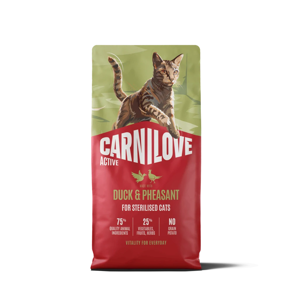 Carnilove Active Cat Duck & Pheasant for Sterilised Adult 6 kg