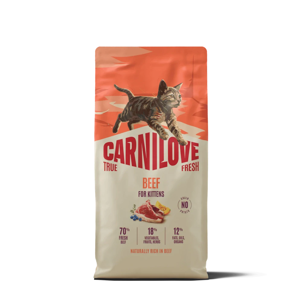 Carnilove True Fresh Cat Beef for Kittens 6 kg