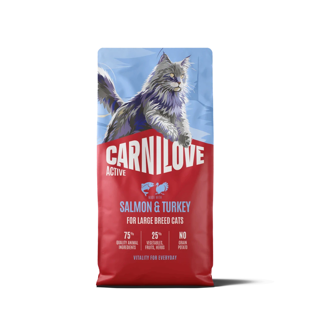 Carnilove Active Cat Salmon & Turkey for Adult Large 6 kg
