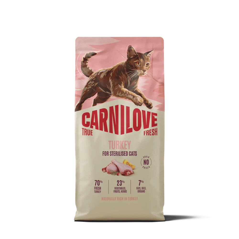 Carnilove True Fresh Cat Turkey for Sterilised Adult 6 kgterilised Adult 6 kg