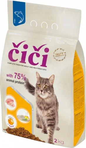 ČIČI granule pre mačky - ryba 2 kg
