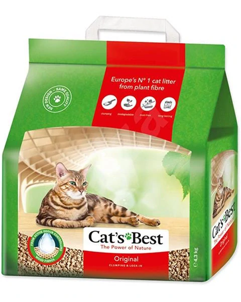 Podstielka CATS BEST Öko plus 4,3 kg (10 L)