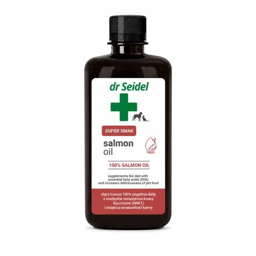 Dr Seidel 100% Salmon Oil 250ml lososový olej pre psa a mačku na srsť a apetít
