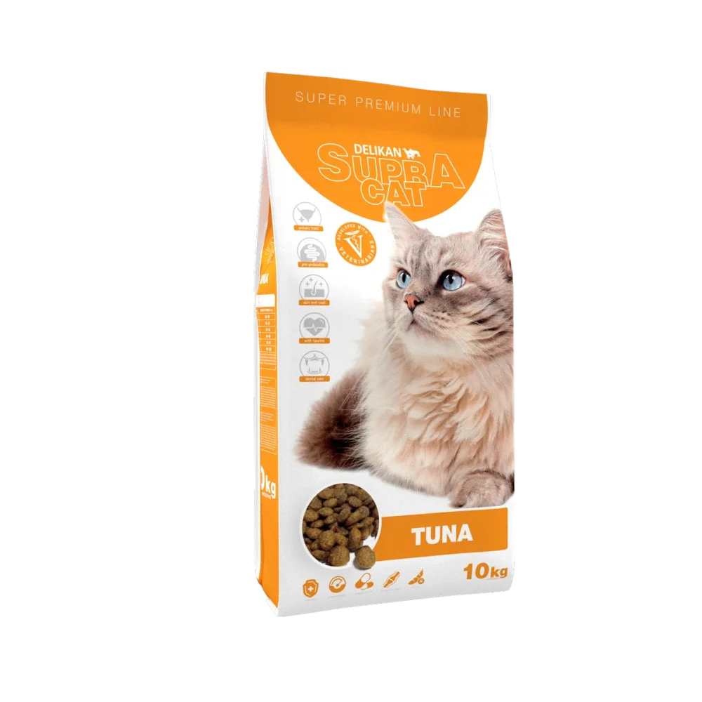 DELIKAN SUPRA CAT Tuna 10kg superprémiové krmivo s tuniakom pre dospelé mačky