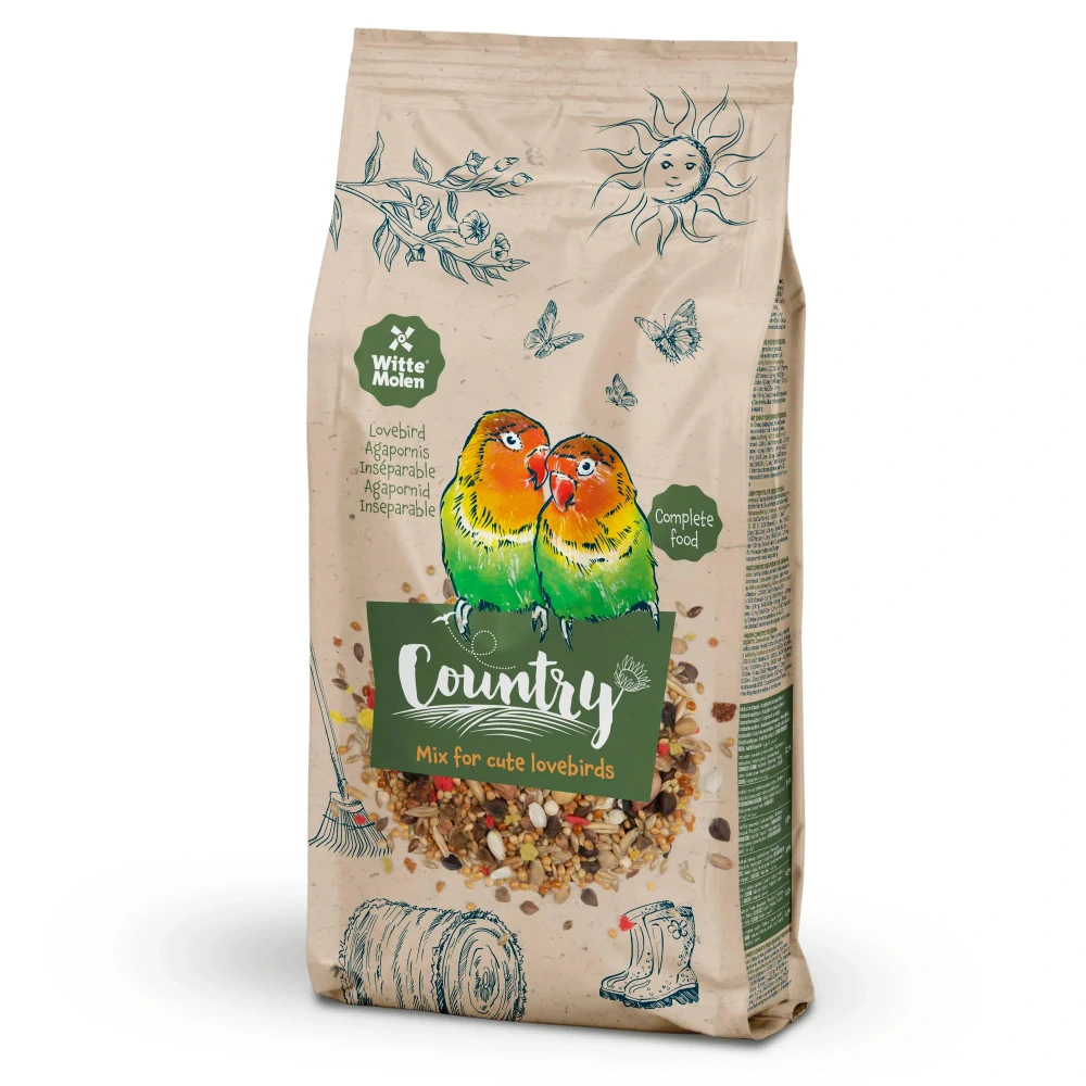 COUNTRY kompletné krmivo pre agapornisy 2,5kg