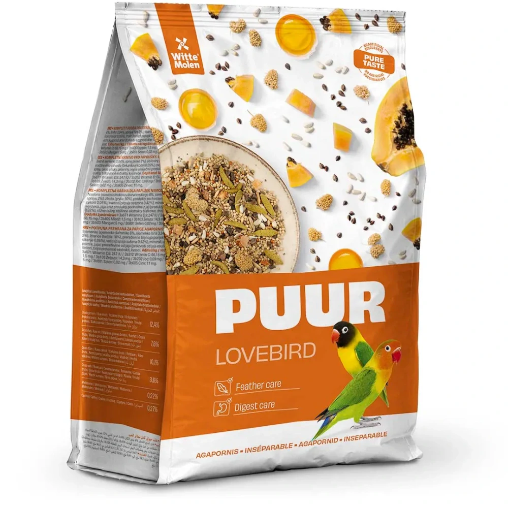 PUUR krmivo pre agapornisy 2,25kg