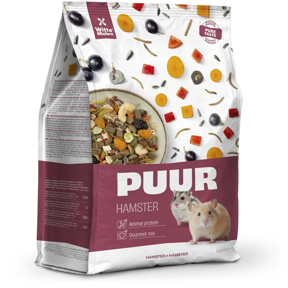 PUUR krmivo pre škrečky 400g