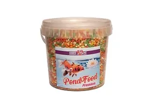 COBBYS PET POND MIX EXTRA 1l /150g vedro zmes granúl, peliet a extrudovaného prosa