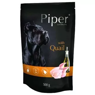PIPER ADULT 500g kapsička pre psov s prepelicou