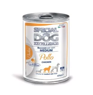 MONGE SPECIAL DOG EXCELLENCE MEDIUM ADULT kura kúsky 400g konzerva