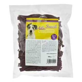 Posledný kus COBBYS PET AIKO SNACK Chicken pieces 400g (+/- 50ks) mäkké kuracie točené tyčinky