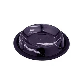 DUVO+ Protišmyková nerezová miska s mramorovým vzorom 460ml 21x21x4,2cm S