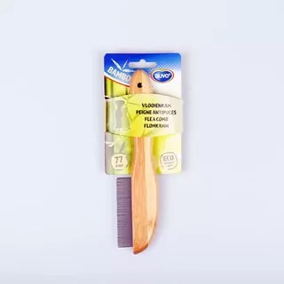 DUVO+ Blší hrebeň z bambusu 77 zubov 21cm
