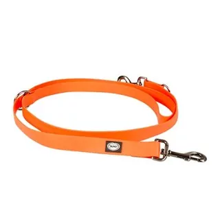DUVO+ Tréningové vodidlo z PVC 200cm/25mm neónovo oranžové