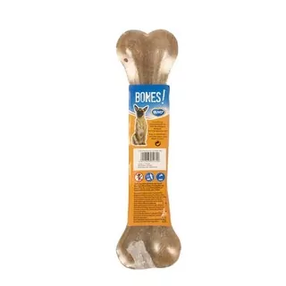 DUVO+ BONES! Lisovaná byvolia kosť 21cm/1ks balená