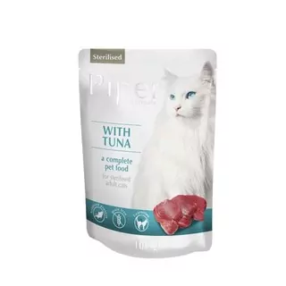 PIPER CAT STERILISED 200x100g tuniak kapsička pre sterilizované mačky