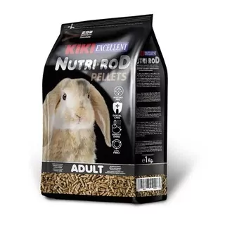 KIKI EXCELLENT NUTRI-ROD PELLETS 1kg pelety pre zajace